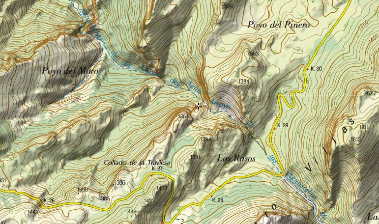 Cueva del Agrin - Cueva del Agrin. Mapa