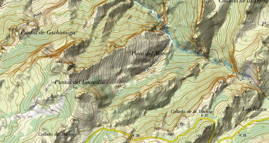 Arroyo del Zarzal - Arroyo del Zarzal. Mapa