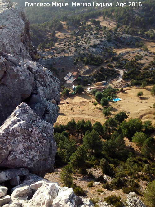 Cortijo Raso de la Escalerita - Cortijo Raso de la Escalerita. Desde la Lancha de la Escalera