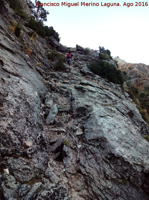 Escalera del Blanquillo - Escalera del Blanquillo. 