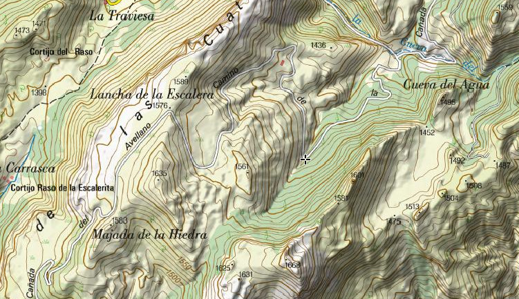 Fuente Colorada - Fuente Colorada. Mapa