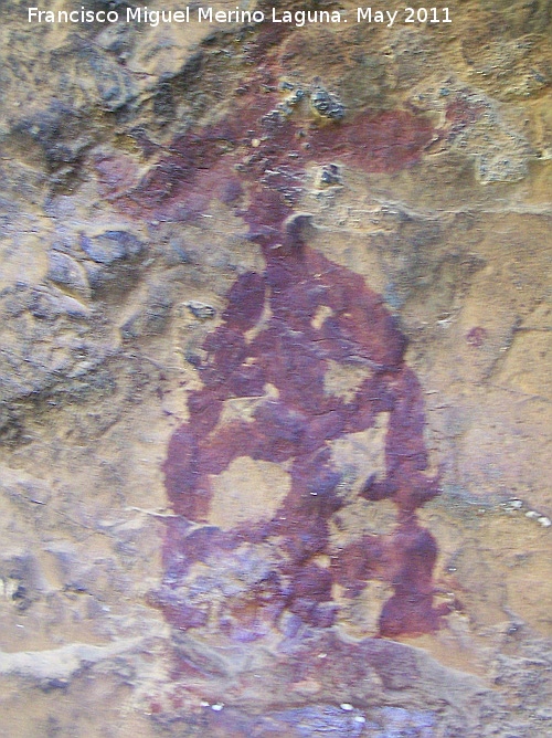 Pinturas rupestres del Abrigo de los Caones I - Pinturas rupestres del Abrigo de los Caones I. 