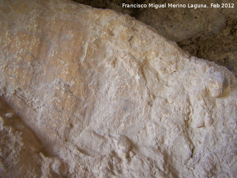 Pinturas rupestres de la Cueva de las Fras - Pinturas rupestres de la Cueva de las Fras. Panel