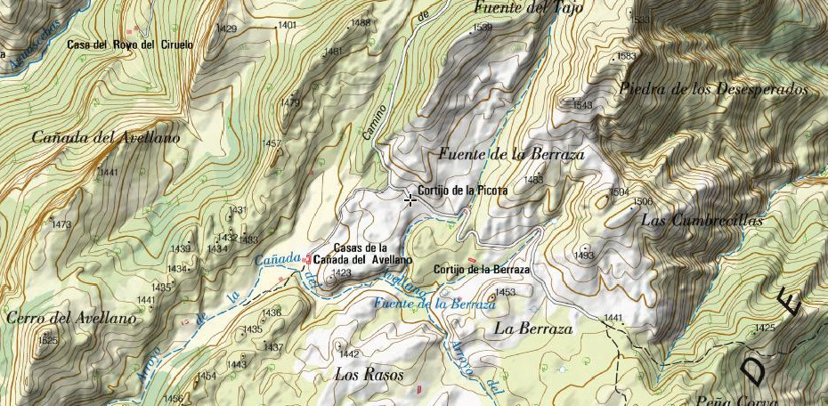 Cortijo de la Picota - Cortijo de la Picota. Mapa