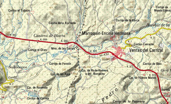 Venta San Juan - Venta San Juan. Mapa