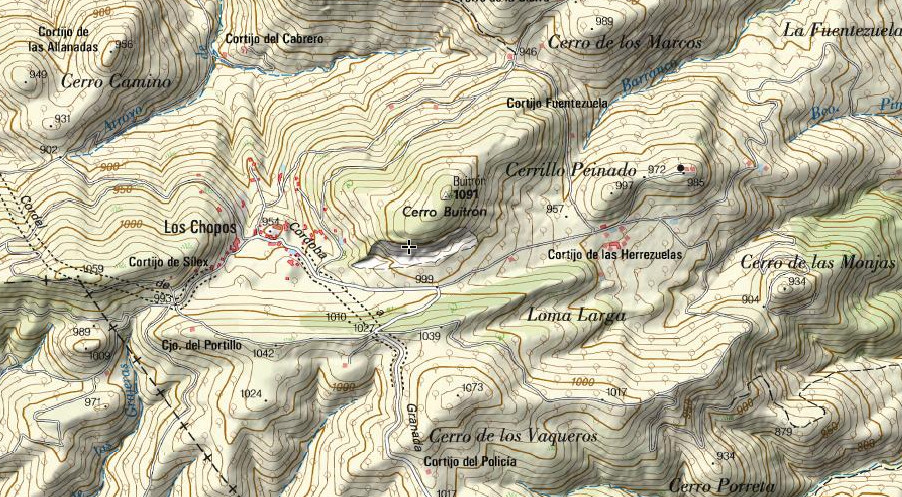 Cantera del Buitrn - Cantera del Buitrn. Mapa