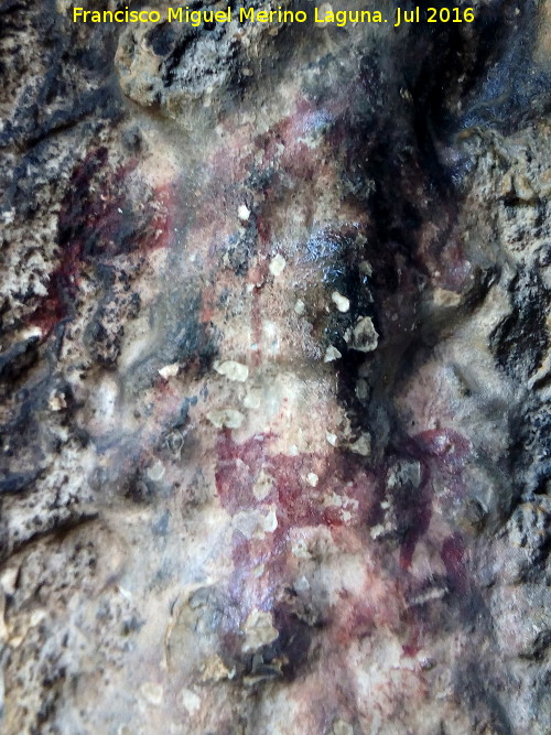 Pinturas rupestres del Abrigo de Manolo Vallejo - Pinturas rupestres del Abrigo de Manolo Vallejo. Dos cabras