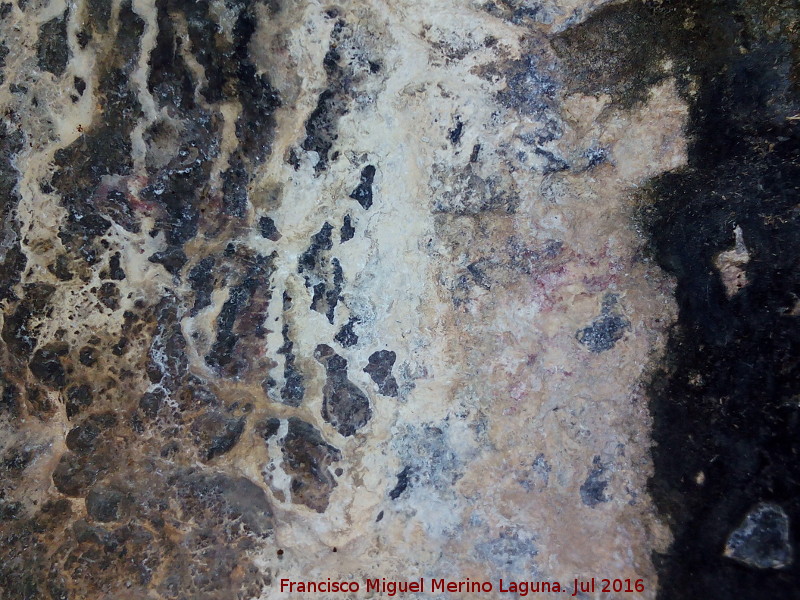 Pinturas rupestres del Abrigo de Manolo Vallejo - Pinturas rupestres del Abrigo de Manolo Vallejo. Grupo IV