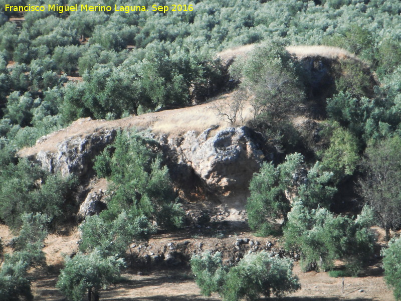 Castillo de Cllar - Castillo de Cllar. Promontorio rocoso donde se encuentra los restos del castillo