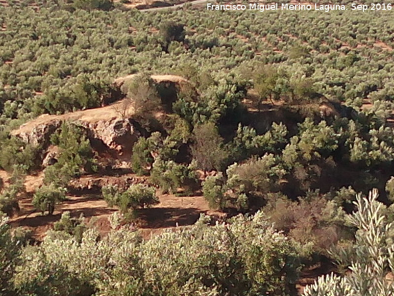 Castillo de Cllar - Castillo de Cllar. Promontorio rocoso donde se encuentran los restos del castillo