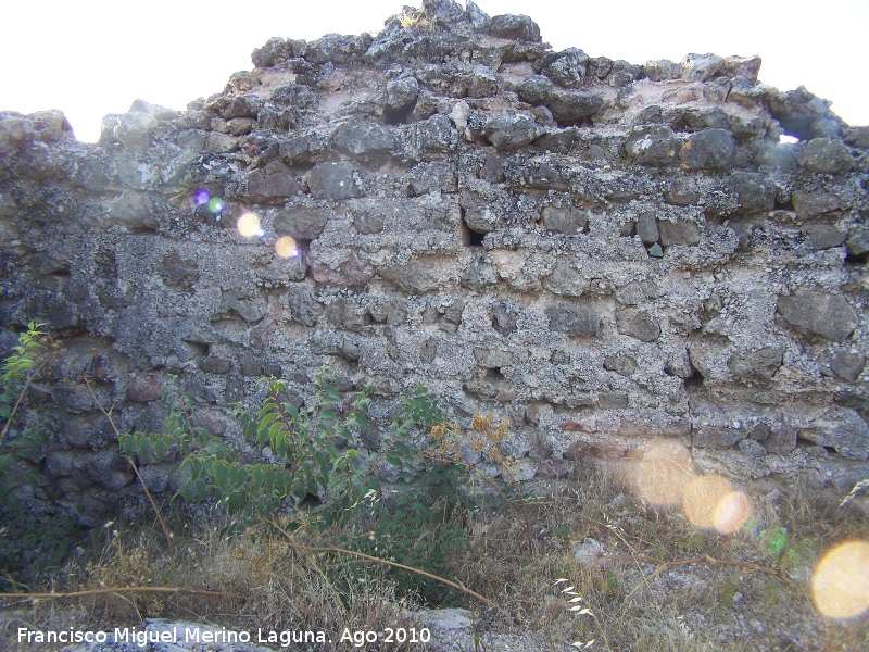 Castillo de La Espinareda - Castillo de La Espinareda. Muros del castillo