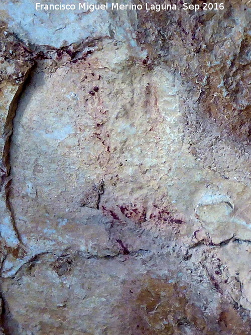 Pinturas rupestres del Pecho de la Fuente VI - Pinturas rupestres del Pecho de la Fuente VI. 