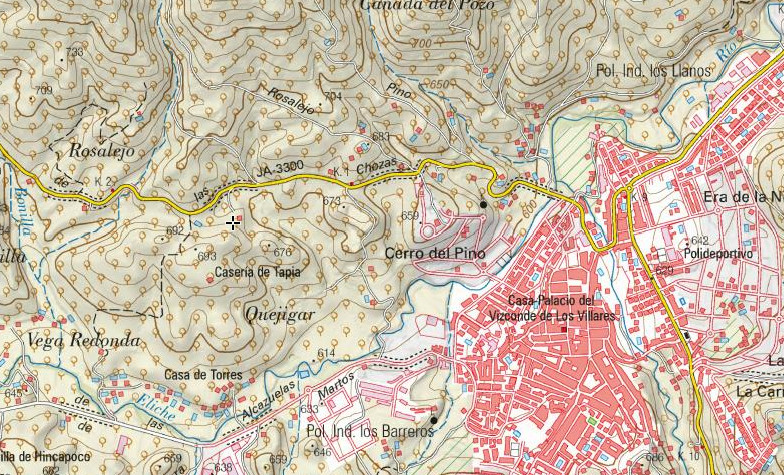 Cortijo del Quejigal - Cortijo del Quejigal. Mapa