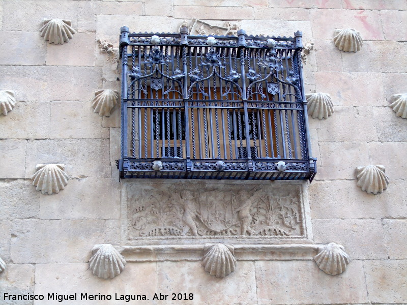 Casa de las Conchas - Casa de las Conchas. Reja