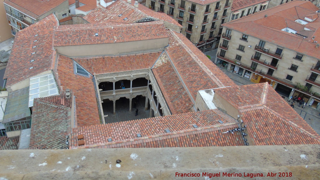 Casa de las Conchas - Casa de las Conchas. Desde la Clereca