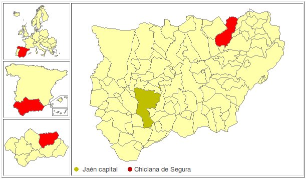 Chiclana de Segura - Chiclana de Segura. Localizacin