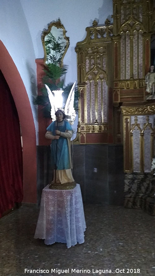 Ermita de San Roque - Ermita de San Roque. Lmpara de ngel