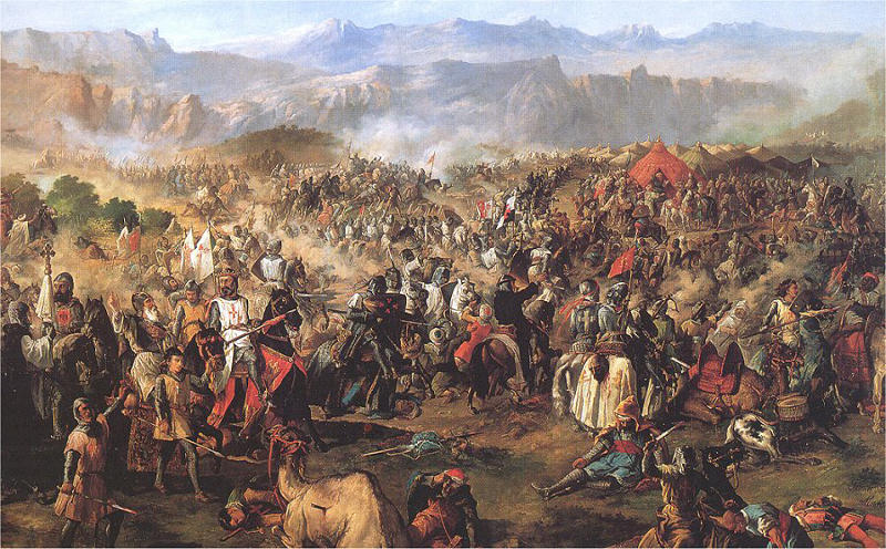 Batalla de las Navas de Tolosa - Batalla de las Navas de Tolosa. Francisco de paula Van Halen