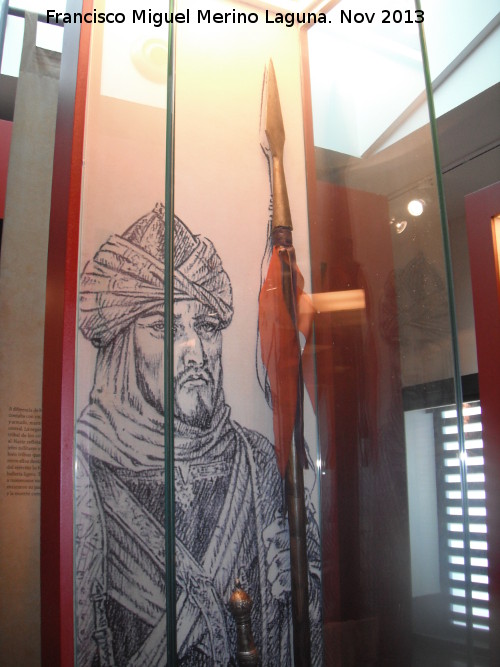 Batalla de las Navas de Tolosa - Batalla de las Navas de Tolosa. Lanza musulmana. Museo de la Batalla de las Navas de Tolosa