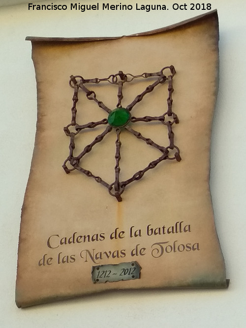 Batalla de las Navas de Tolosa - Batalla de las Navas de Tolosa. Cadenas de la Batalla de las Navas de Tolosa