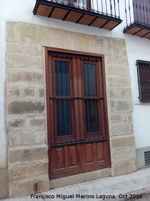 Casa de la Calle San Andrs n 53 - Casa de la Calle San Andrs n 53. Portada