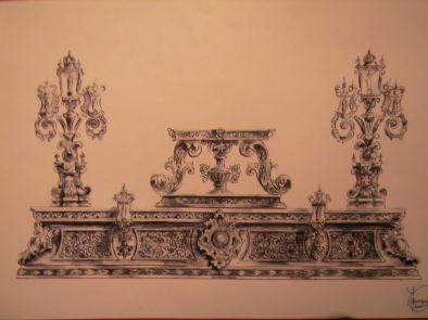 Ermita de San Roque - Ermita de San Roque. Proyecto de trono