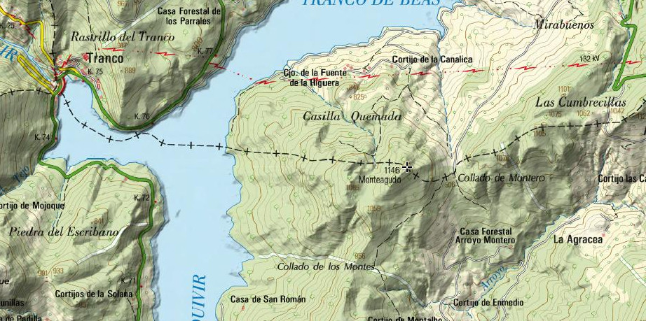 Monteagudo - Monteagudo. Mapa