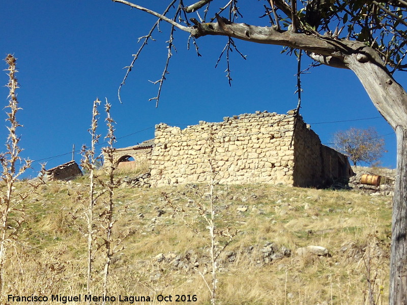 Cortijo de la Fuente Segura - Cortijo de la Fuente Segura. Muros de mampostera