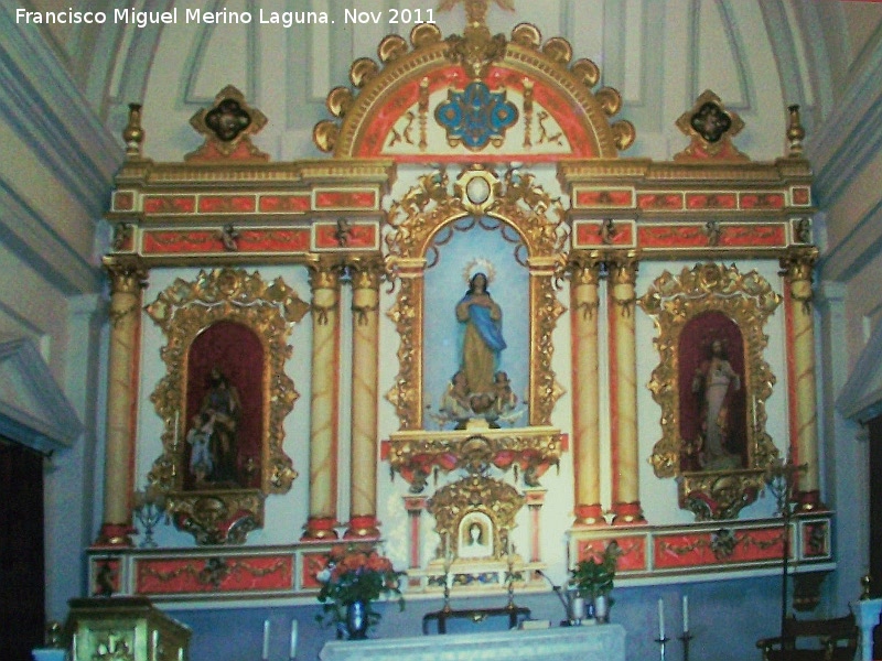 Iglesia de la Inmaculada Concepcin - Iglesia de la Inmaculada Concepcin. Altar