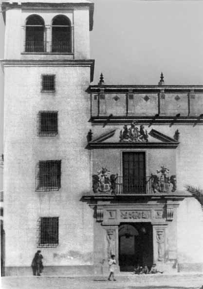 Palacio de la Marquesa de Garca Real - Palacio de la Marquesa de Garca Real. Foto antigua