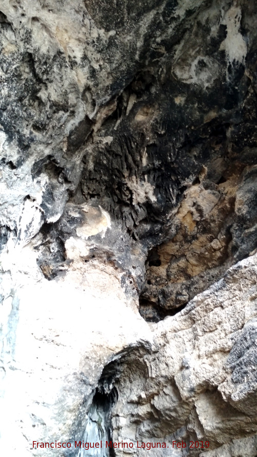 Cueva del Jabonero - Cueva del Jabonero. Techo