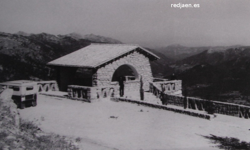 Mirador del Puerto de las Palomas - Mirador del Puerto de las Palomas. 1967 recin terminado