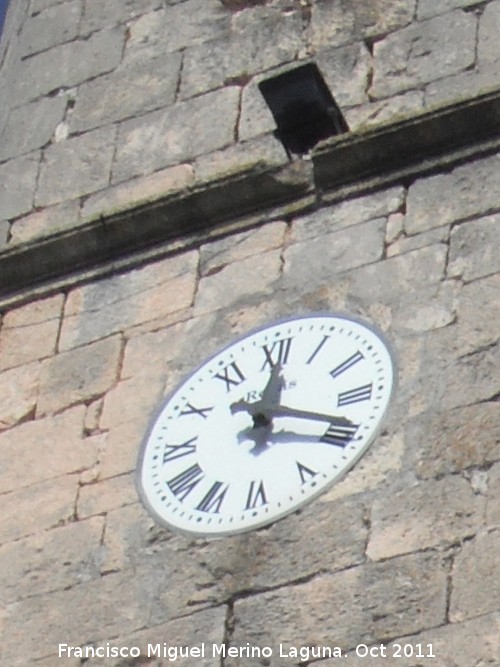 Iglesia de San Pedro Apstol - Iglesia de San Pedro Apstol. Reloj