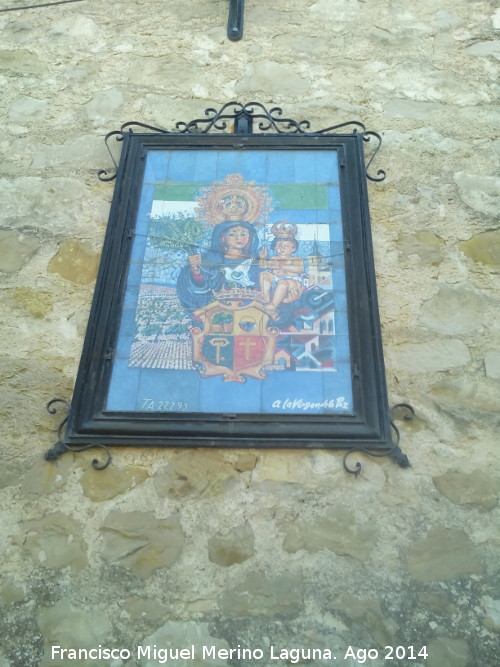 Iglesia de Ntra Sra de la Paz - Iglesia de Ntra Sra de la Paz. Azulejos