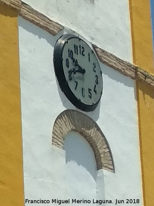 Iglesia de San Pedro Advncula - Iglesia de San Pedro Advncula. Reloj