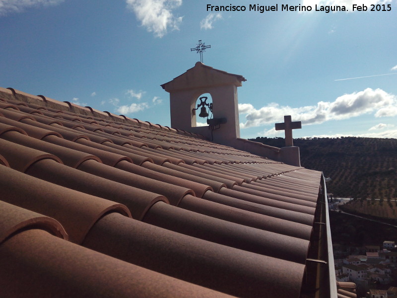 Ermita del Calvario - Ermita del Calvario. Tejado y espadaa