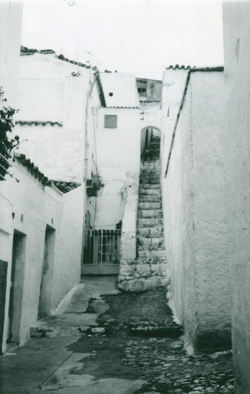 Arco rabe de la Calle del Vicario - Arco rabe de la Calle del Vicario. Foto antigua