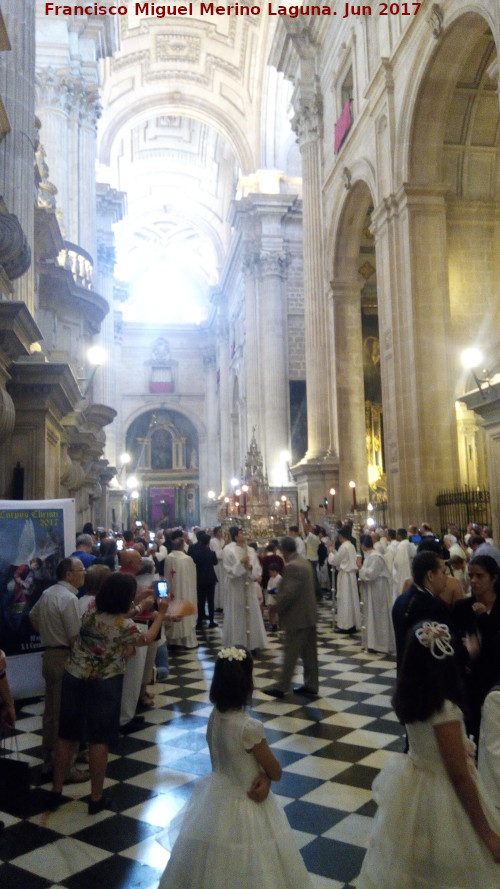 Catedral de Jan. Nave de la Epstola - Catedral de Jan. Nave de la Epstola. Corpus