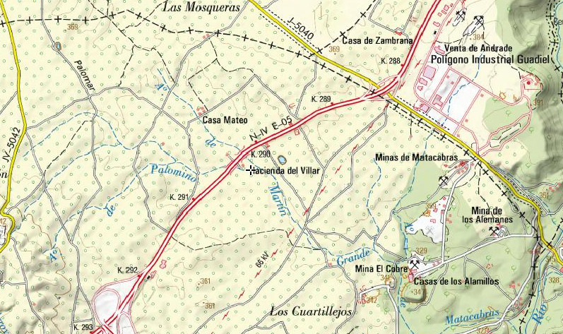 Hacienda Villar - Hacienda Villar. Mapa