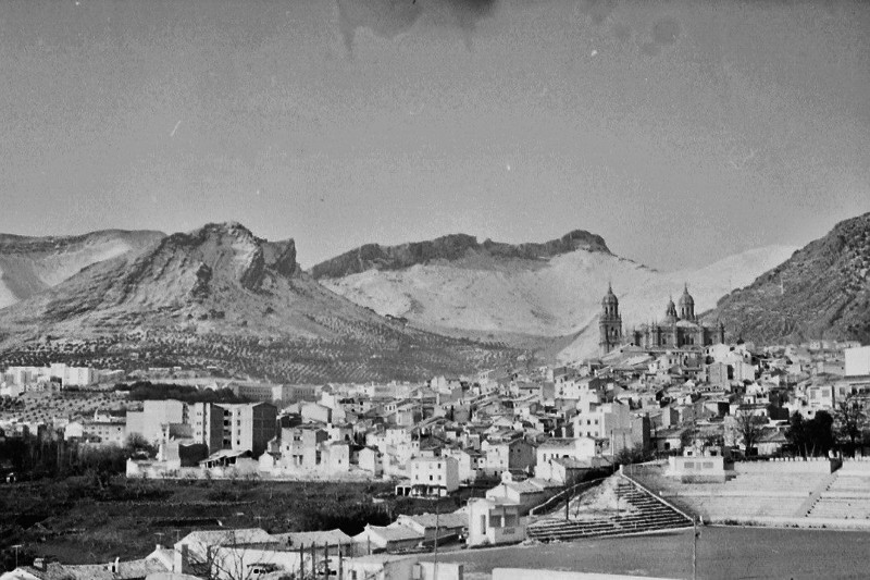 Historia de Jan. Siglo XX - Historia de Jan. Siglo XX. Foto antigua. Vistas desde La Alameda. Archivo IEG