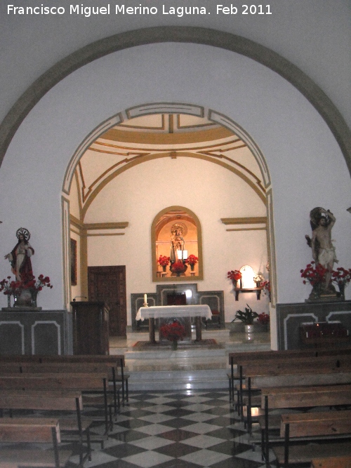 Ermita de la Coronada - Ermita de la Coronada. Interior