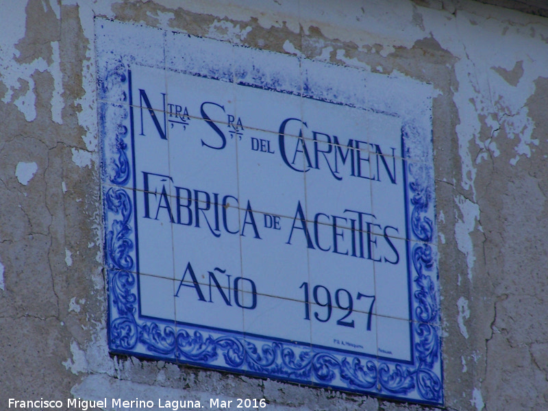 Cortijo de las Pilas de Espeso - Cortijo de las Pilas de Espeso. Azulejos y ao