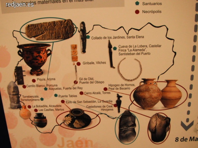 Yacimiento Ejido de las Eras de San Sebastin - Yacimiento Ejido de las Eras de San Sebastin. Situacin en la Provincia de Jan