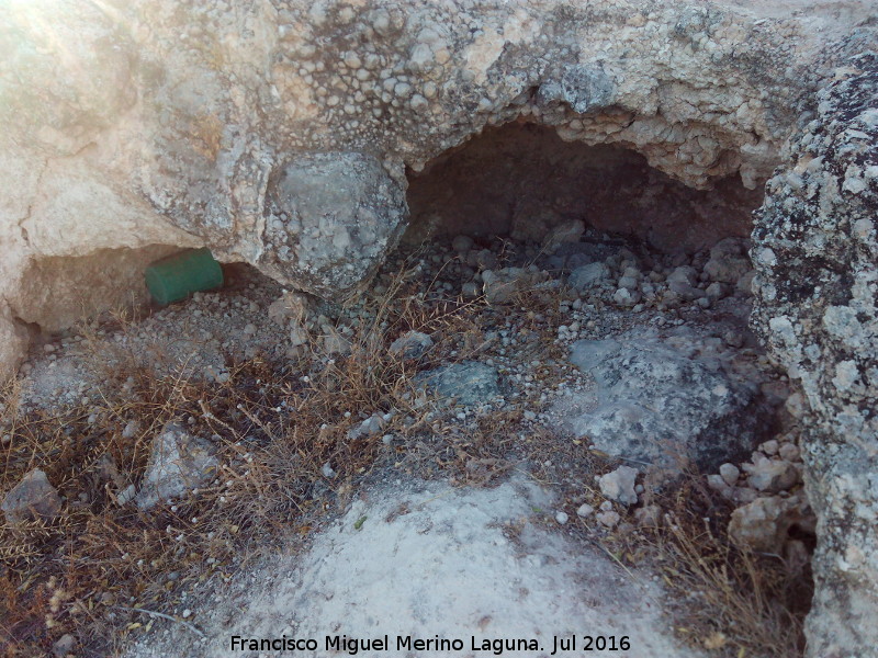 Yacimiento Ejido de las Eras de San Sebastin - Yacimiento Ejido de las Eras de San Sebastin. Cueva artificial