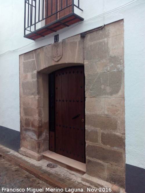 Casa de la Calle Molinos n 19 - Casa de la Calle Molinos n 19. Portada