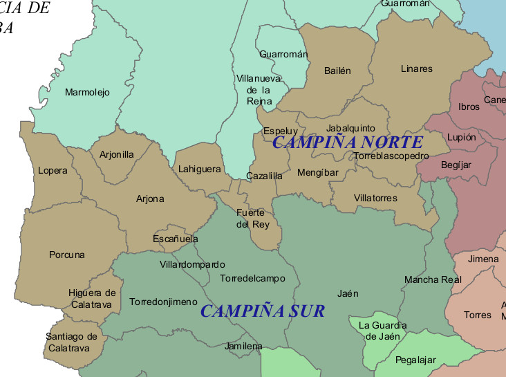 Lahiguera - Lahiguera. Comarca