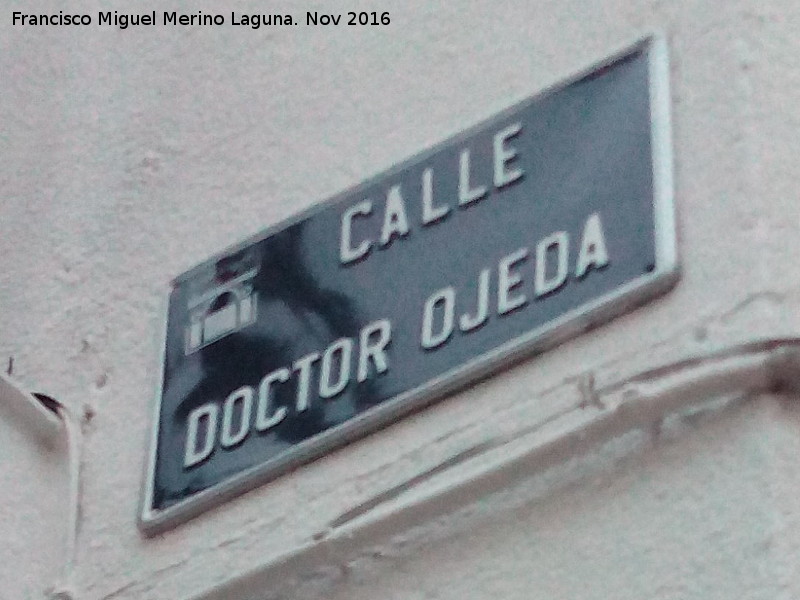 Calle Doctor Ojeda - Calle Doctor Ojeda. Placa