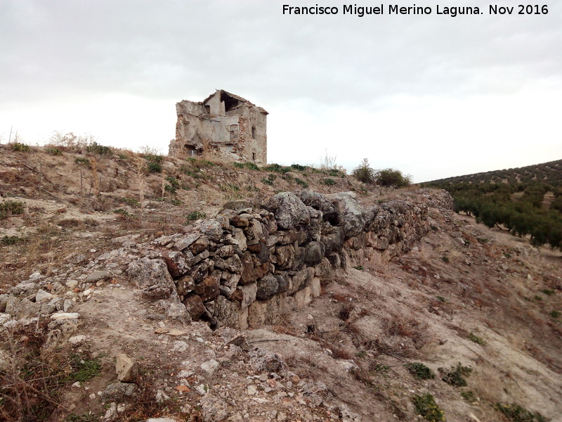 Yacimiento romano de Casa Fuerte - Yacimiento romano de Casa Fuerte. Muralla