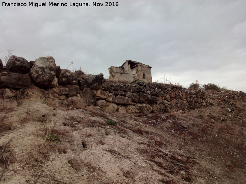 Yacimiento romano de Casa Fuerte - Yacimiento romano de Casa Fuerte. Muralla