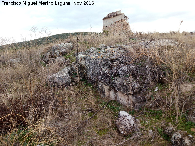 Yacimiento romano de Casa Fuerte - Yacimiento romano de Casa Fuerte. Muro